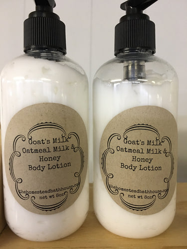 Goat Milk and Honey body lotion