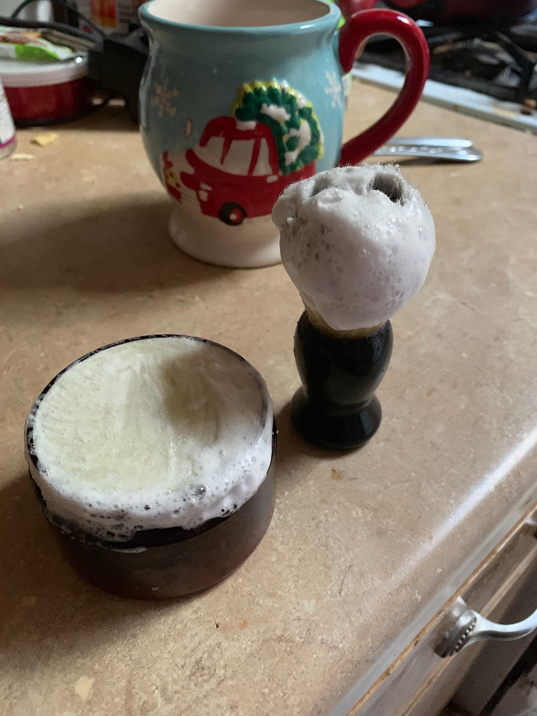 Shaving soap
