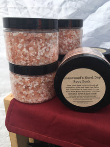 Foot salt soaks